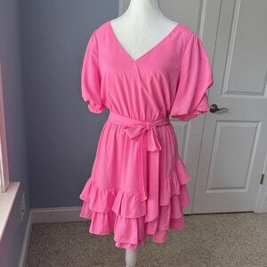 Lilly Pulitzer Martha Stretch Dress in Prosecco Pink Size 10